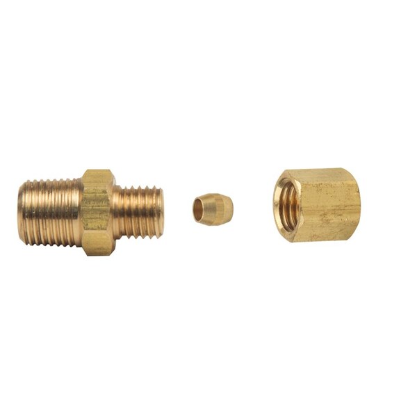 #68 1/8 Inch X 1/8 Inch Lead-Free Brass Compression MIP Adapter